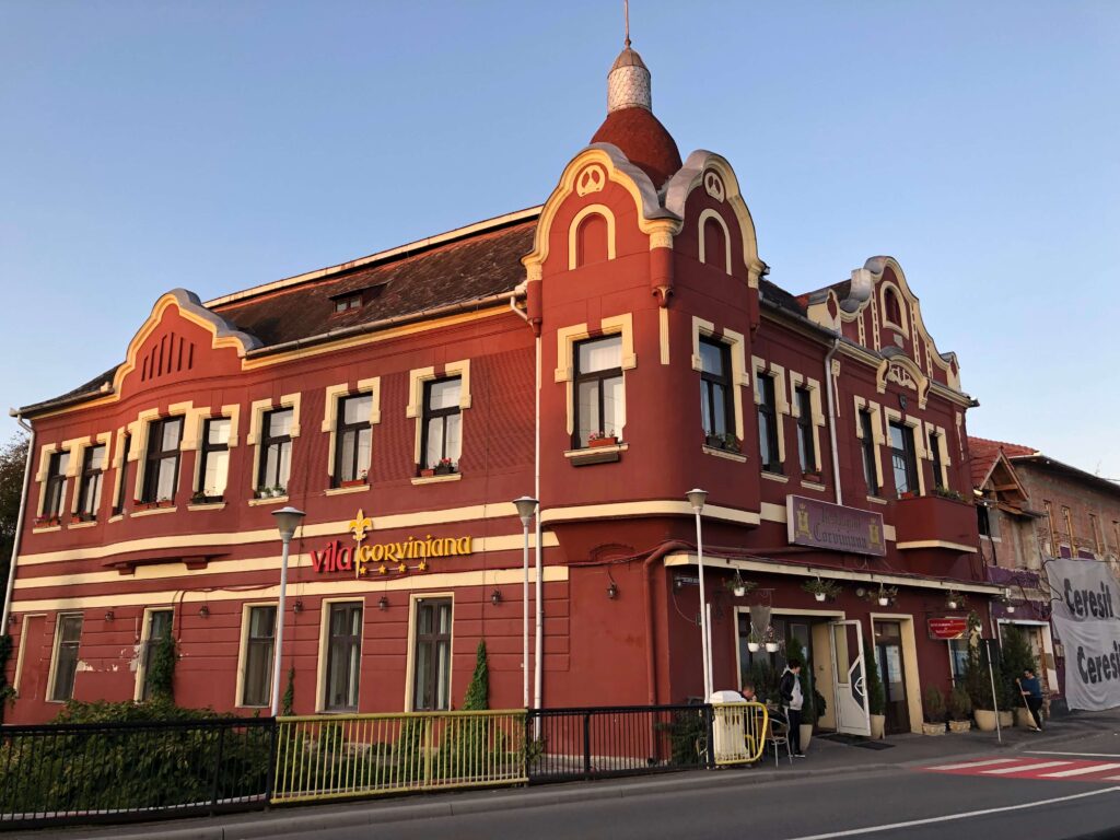 Vila Corvinianaの外観