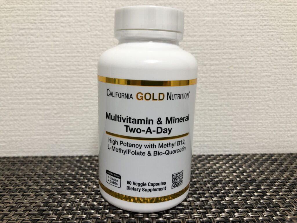 California Gold Nutrition「マルチビタミン&ミネラル」のパッケージ