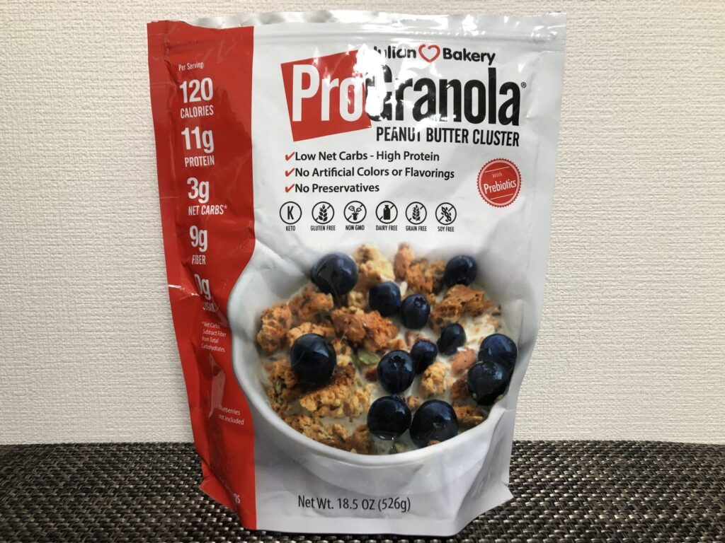 Julian Bakery「Pro Granola(プログラノーラ)」のパッケージ
