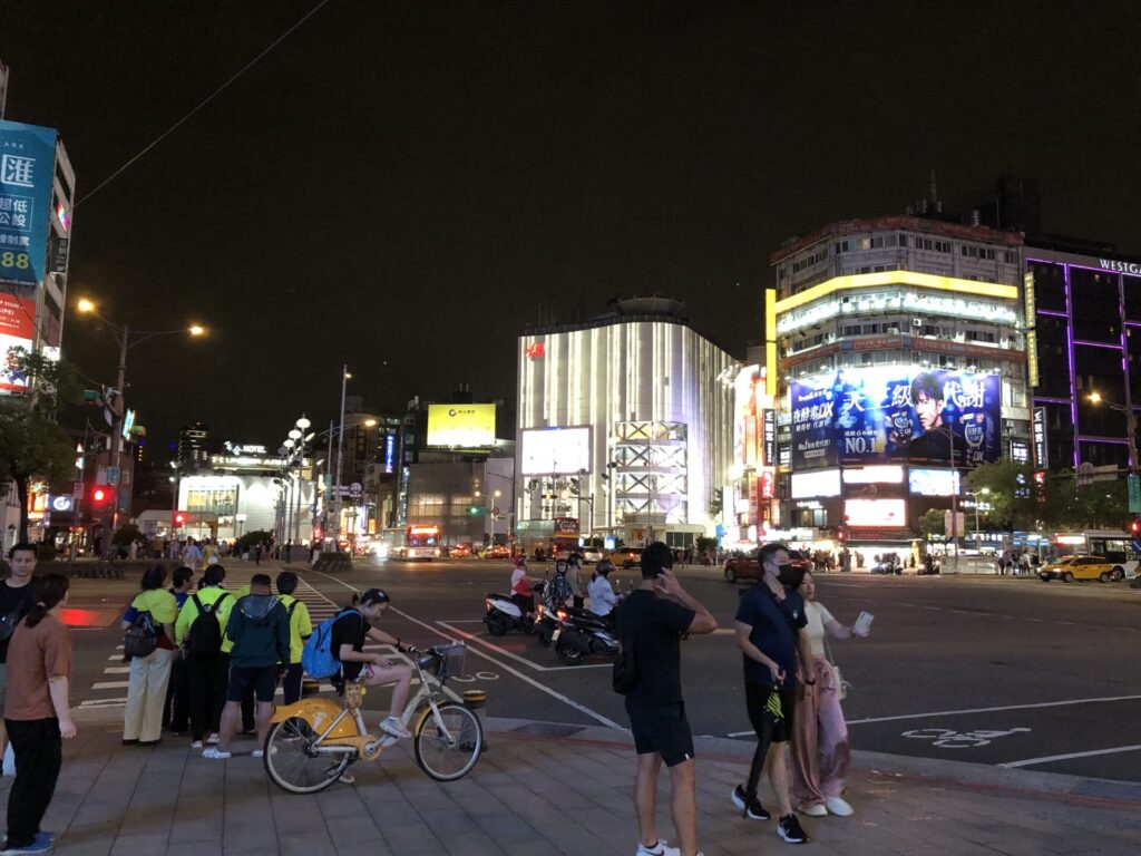 台北の西門エリア