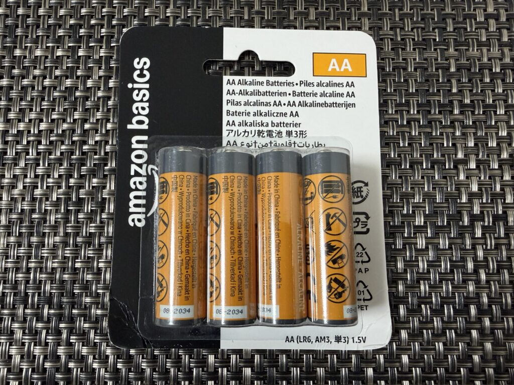 Amazonベーシック・アルカリ乾電池(単3)