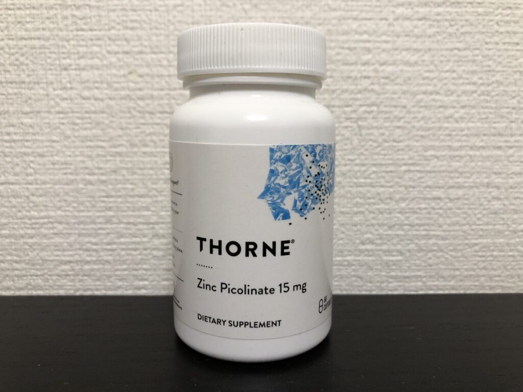 Thorne（ソーン）「亜鉛ピコリン酸」