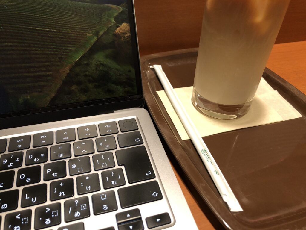 ベローチェのカフェラテ