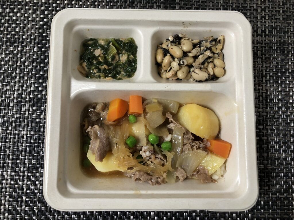 三ツ星ファームの肉じゃが弁当