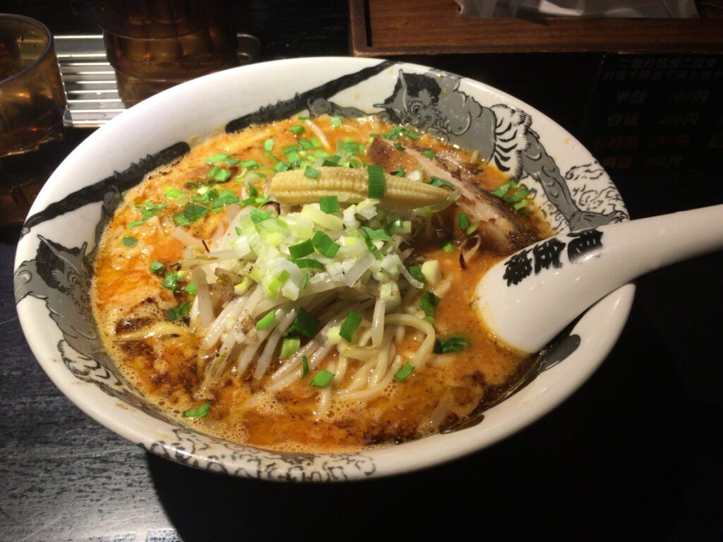 鬼金棒のラーメン