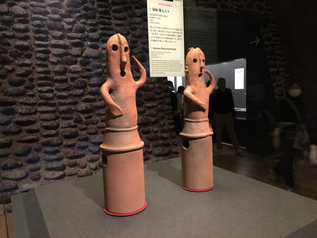 はにわ展に展示されているはにわ
