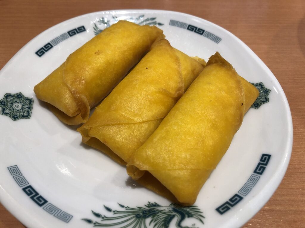 日高屋のチーズ巻き