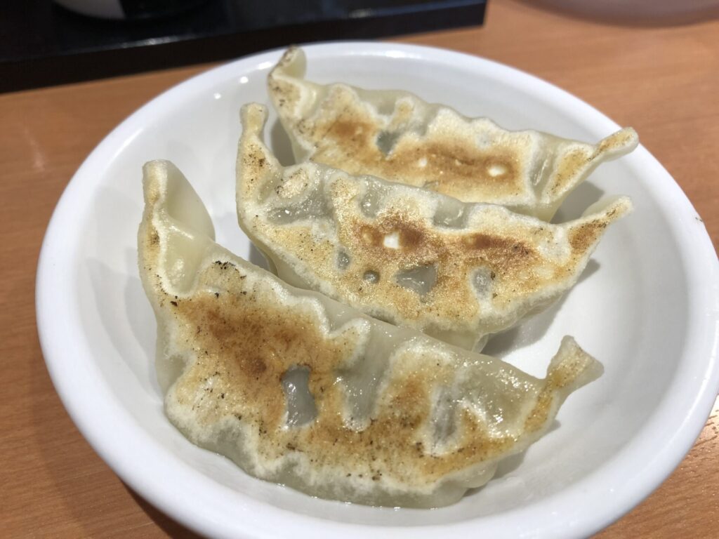 日高屋の餃子（3個）