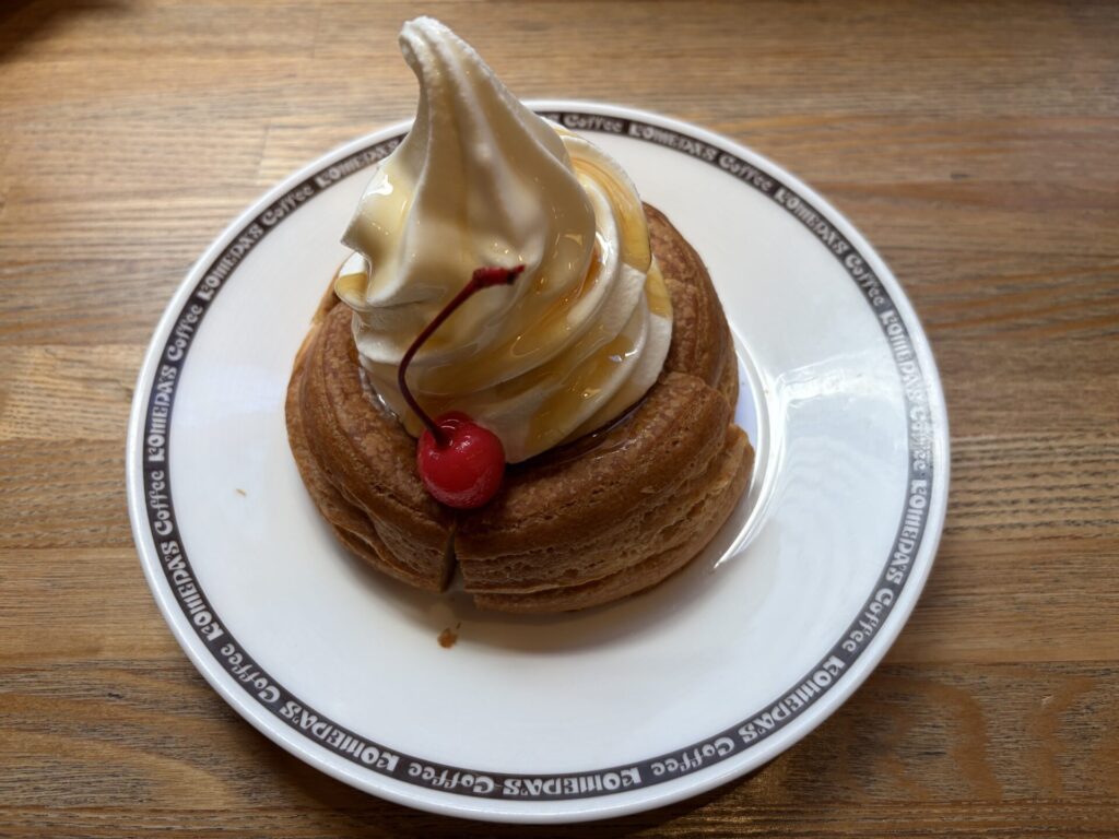 コメダ珈琲のミニシロノワール