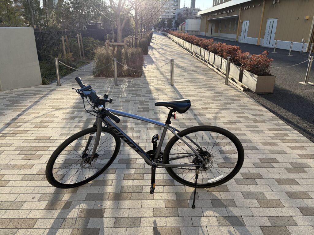 愛車のクロスバイク