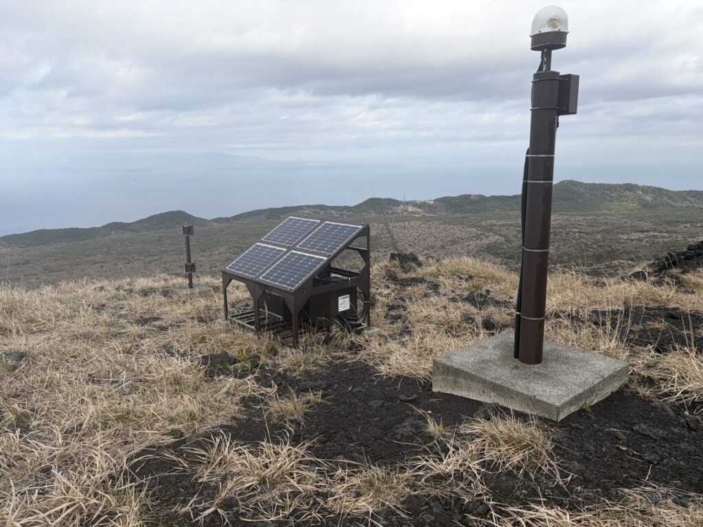 火山活動観測機